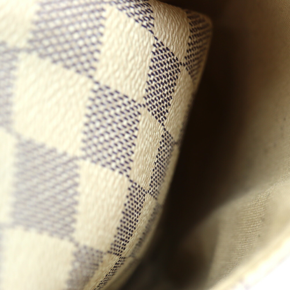 Louis Vuitton Bag Tote Canvas PM White Damier Totally - Picture 10 of 14